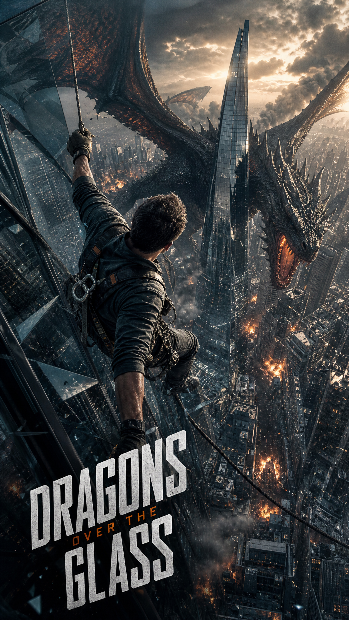 Dragons Over the Glasspôster