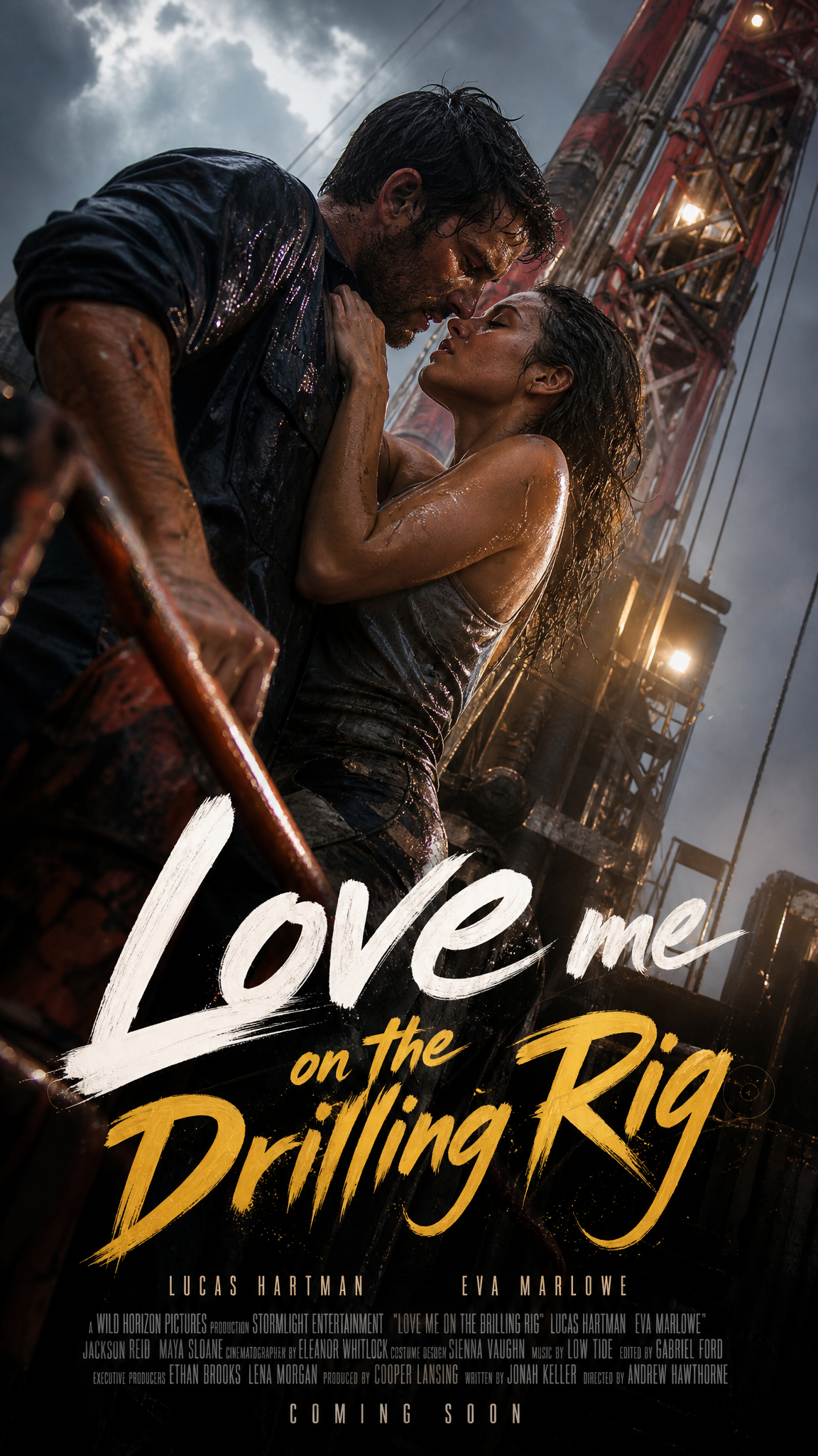 Love me on the drilling rigposter