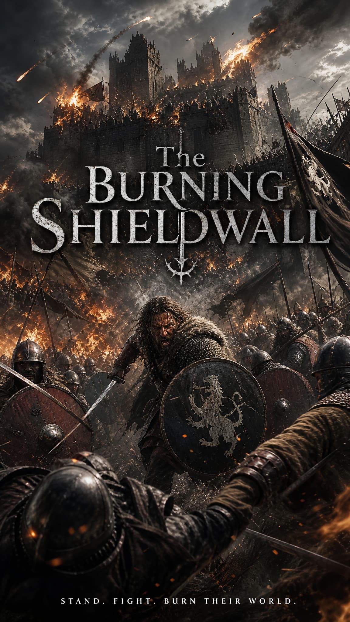 The Burning Shieldwall poster
