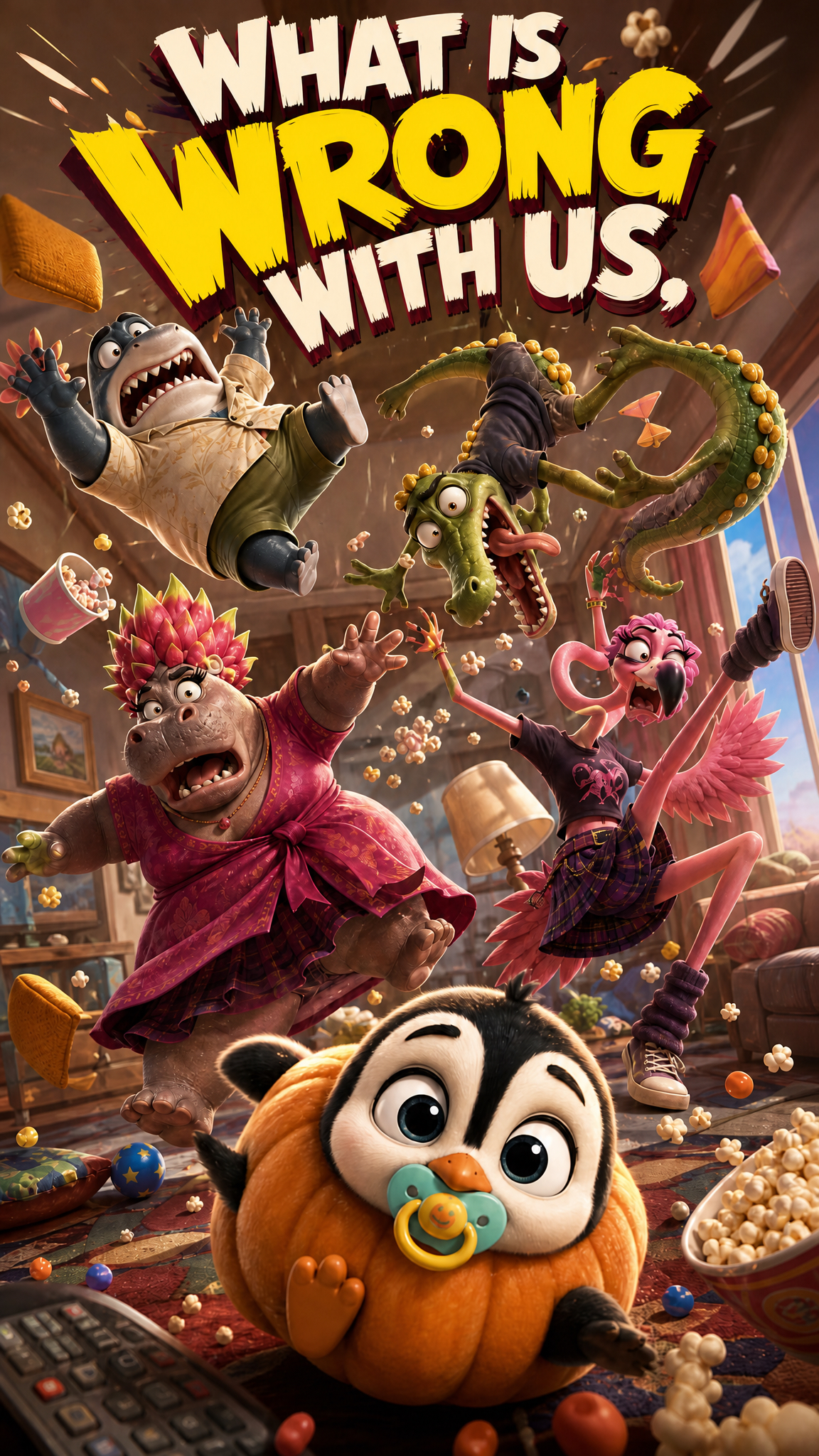 WHAT IS WRONG WITH US poster