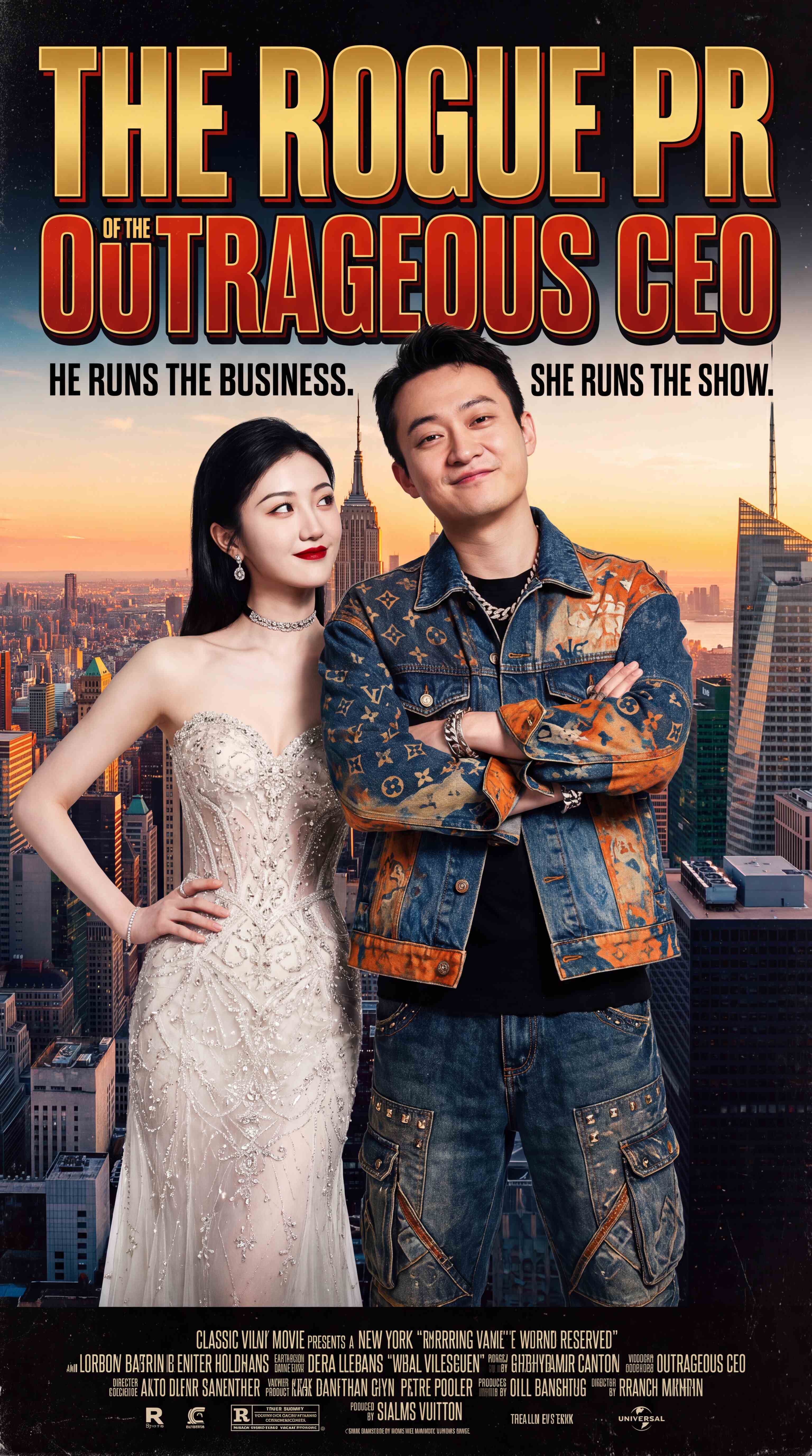 The Rogue PR of the Outrageous CEO poster