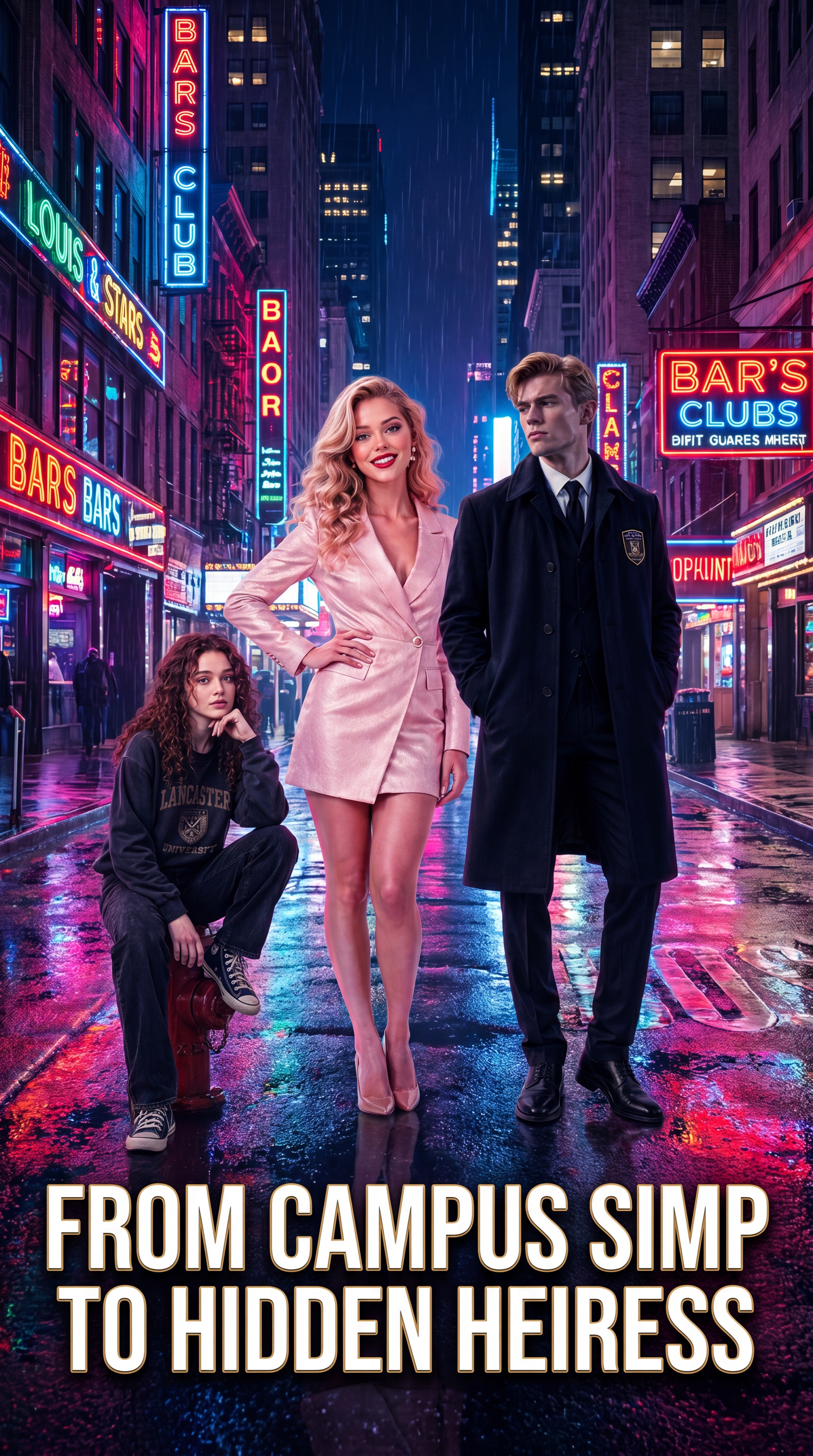 Campus Simp to Hidden Heiress poster