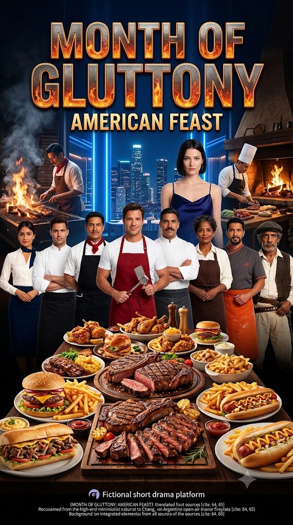 Month of Gluttony American Feast poster