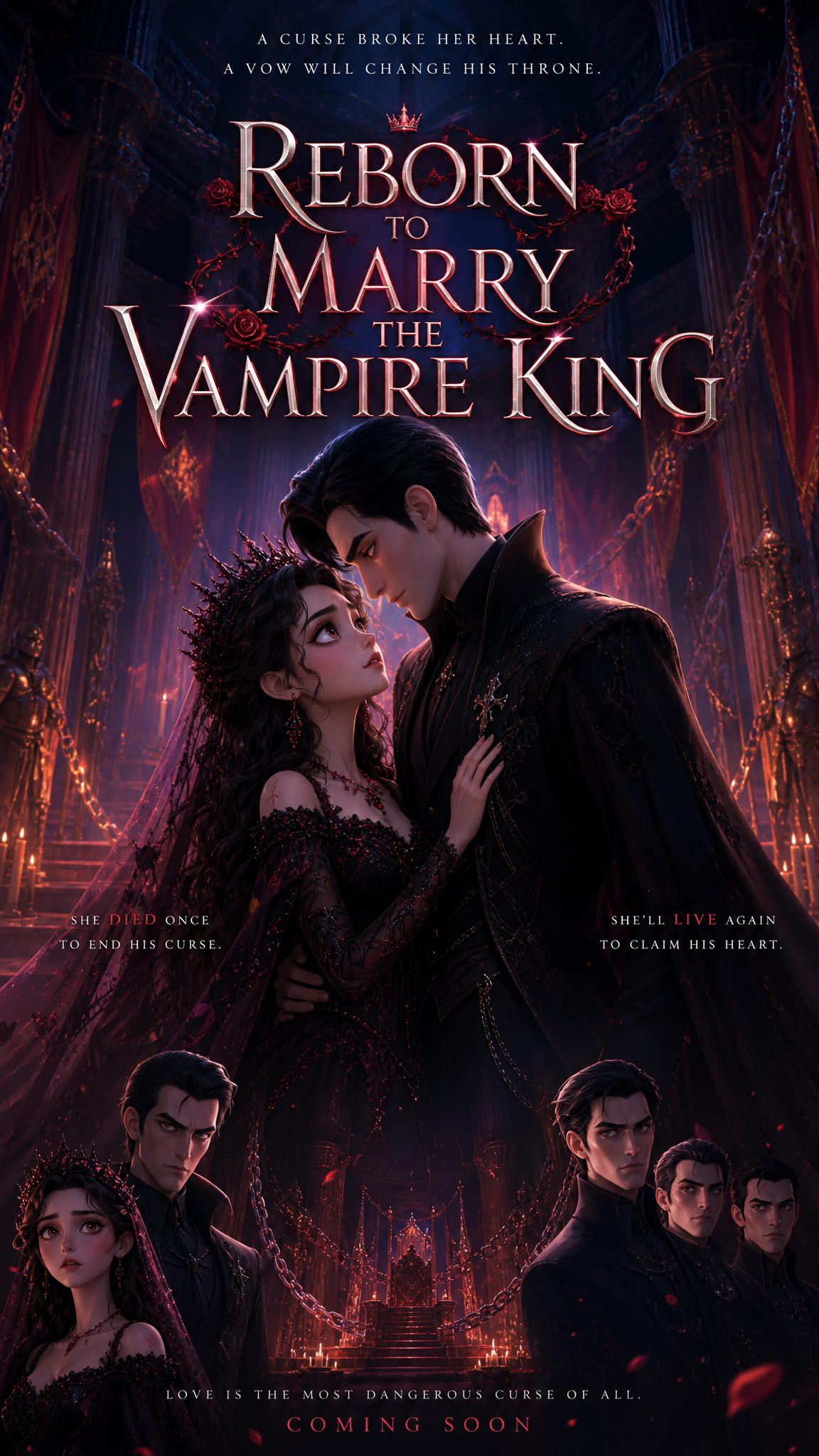 โปสเตอร์ Reborn to Marry the Vampire King
