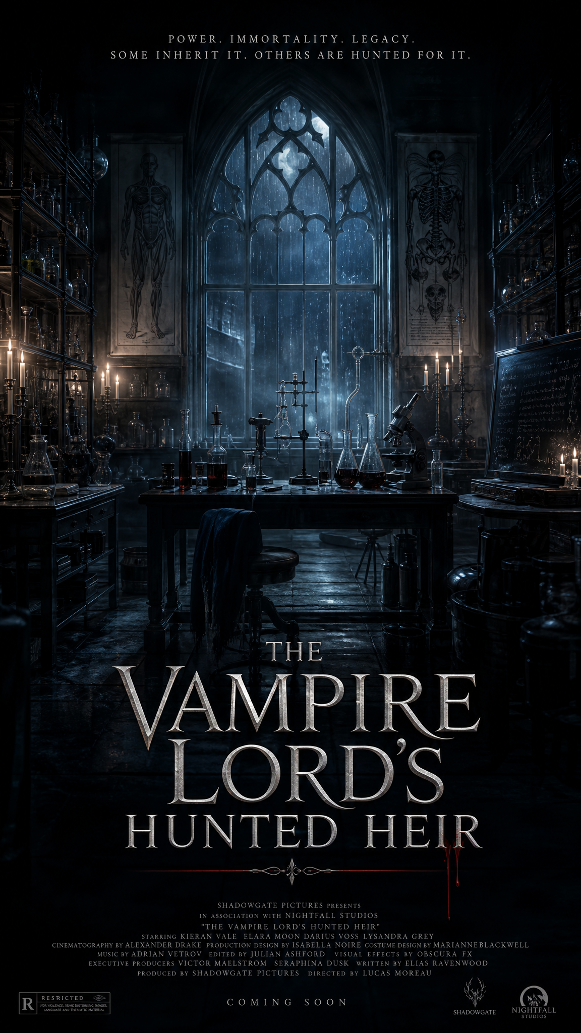 The Vampire Lord's Hunted Heir poster