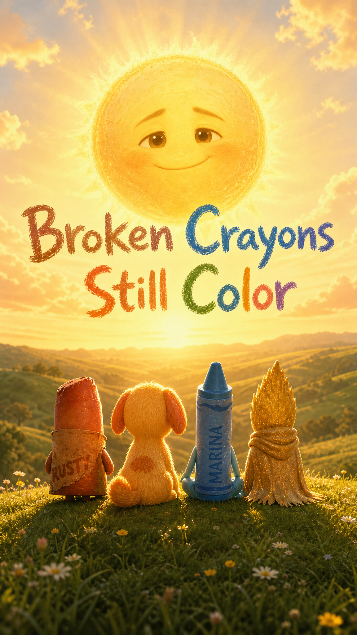 Broken Crayons Still Color poster